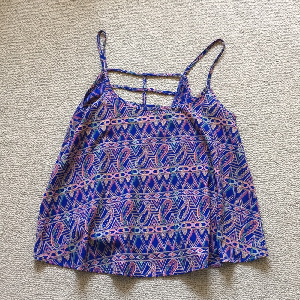 Paisley tank top